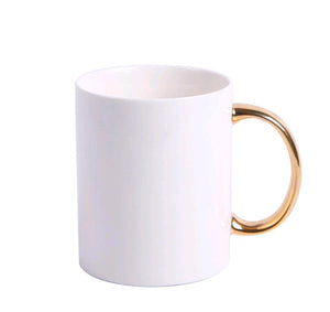 Gold Handle Mug