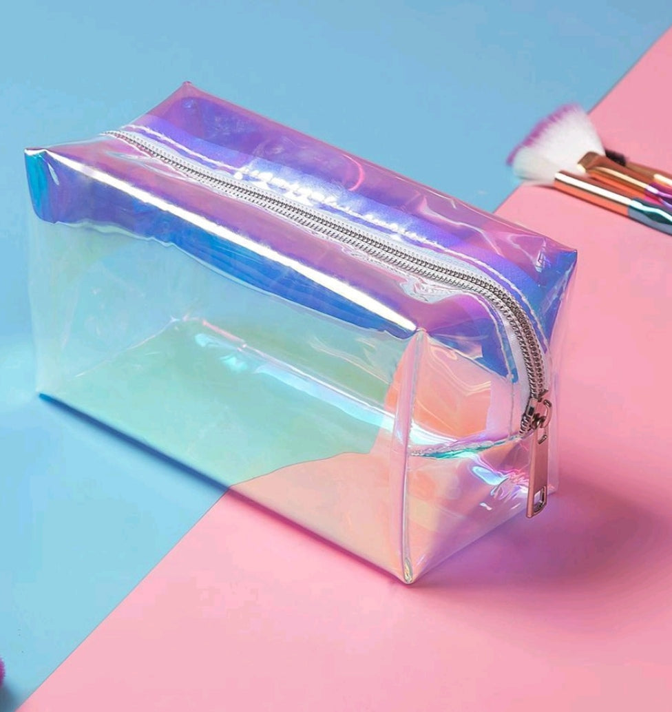 Transparent holographic online bag