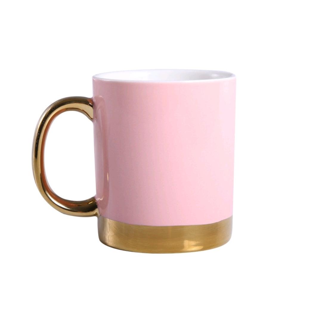 Gold Handle Mug